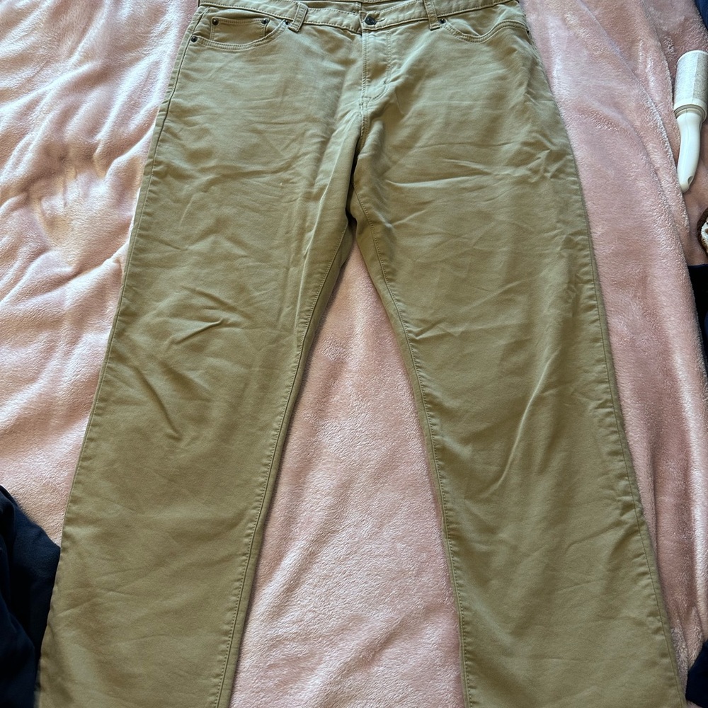 Banana Republic Travel Jean tan